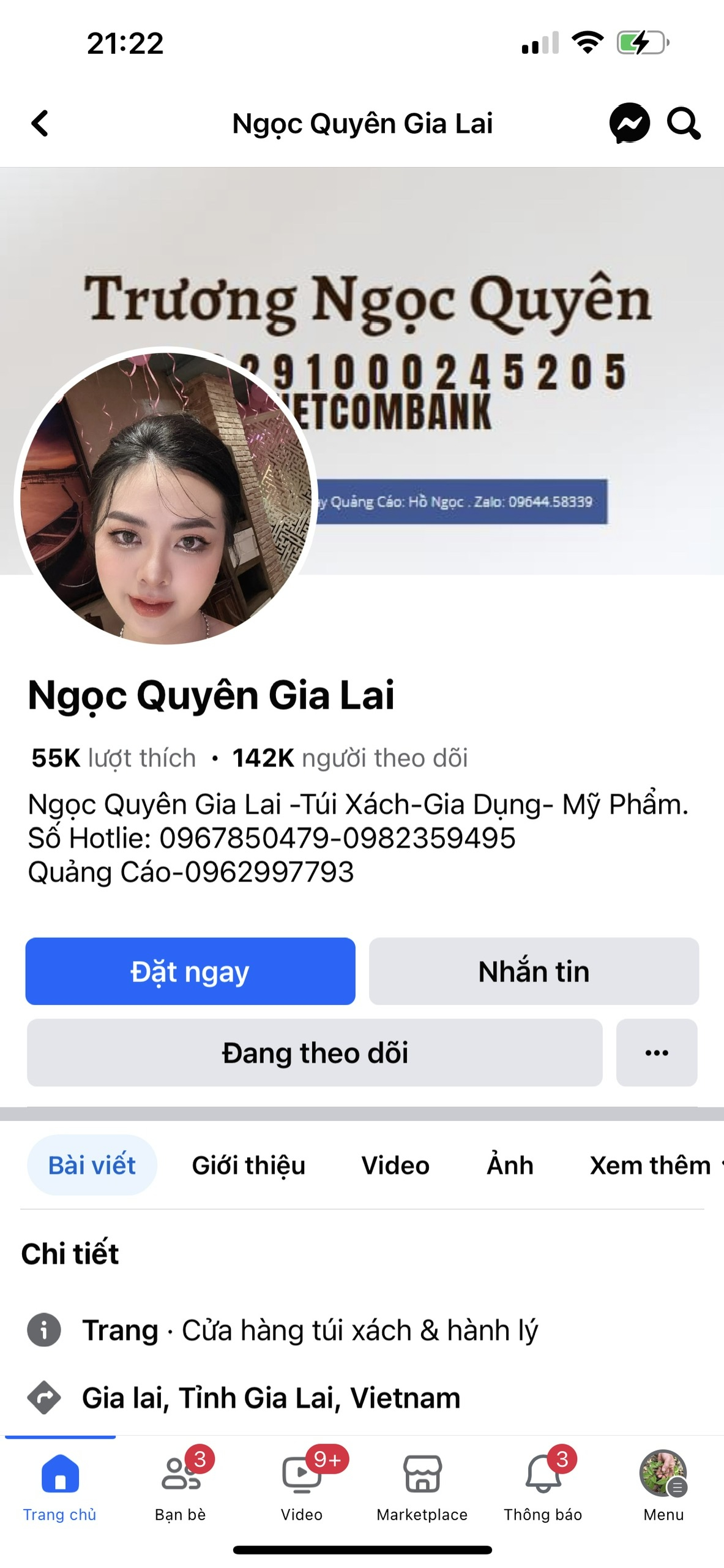 nhan vien ngoc quyen gia lai livestream ban hang gia dung hinh khi bi thanh tra hinh 4