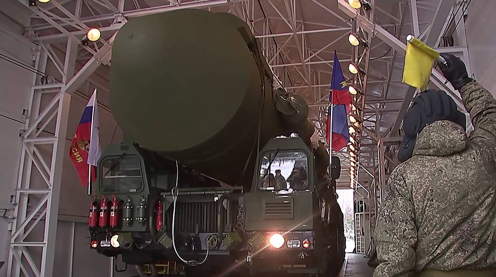 Một hệ thống vũ khí có khả năng hạt nhân của Nga. Ảnh: Bộ Quốc phòng Nga