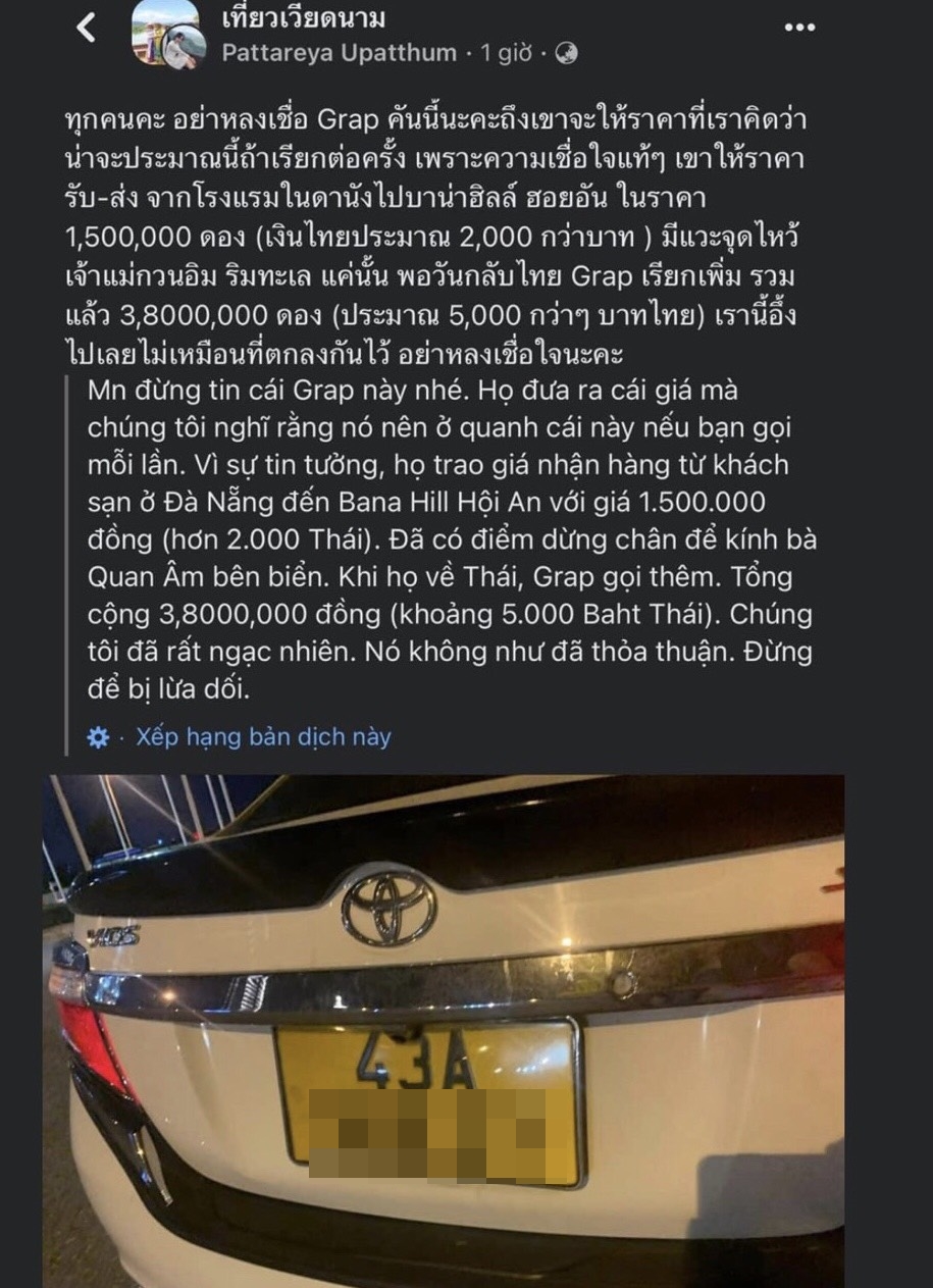 da nang tam dinh chi hoat dong xe hop dong bi du khach to chat chem gia gap 25 lan hinh 1