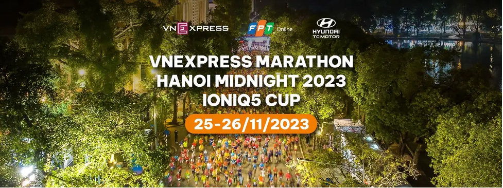 vnexpress marathon hanoi midnight 2023 do bo ve thu do ha noi hinh 1