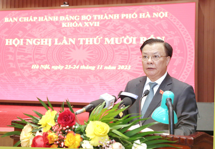 hoi nghi ban chap hanh dang bo ha noi lan thu 14 hop ban 8 noi dung quan trong hinh 1