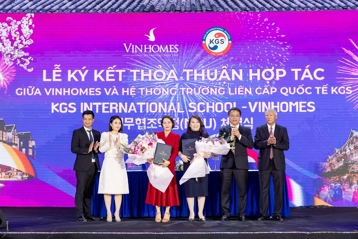 vinhomes va kgs han quoc hop tac phat trien he thong giao duc lien cap quoc te hinh 1