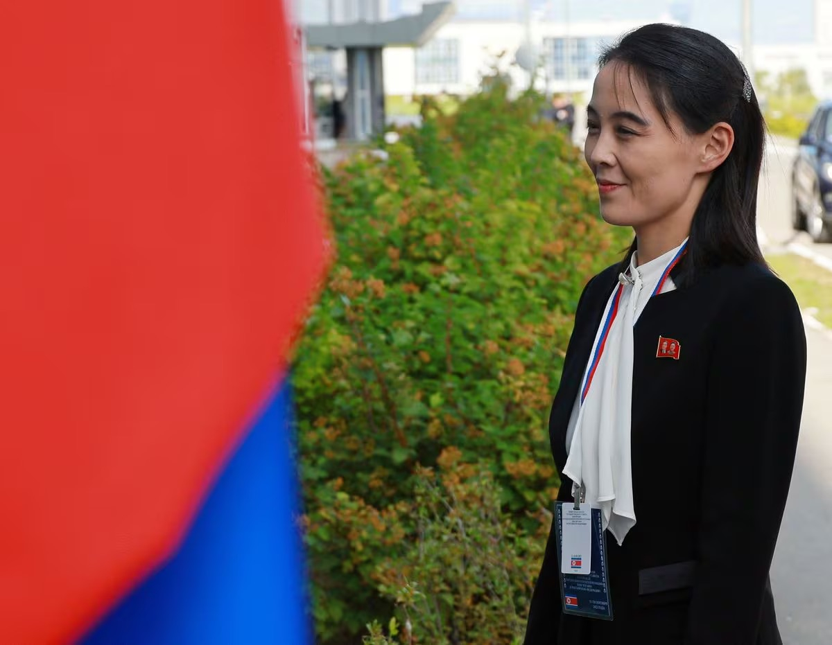 Bà Kim Yo Jong, em gái của nhà lãnh đạo Triều Tiên Kim Jong Un. Ảnh: Sputnik
