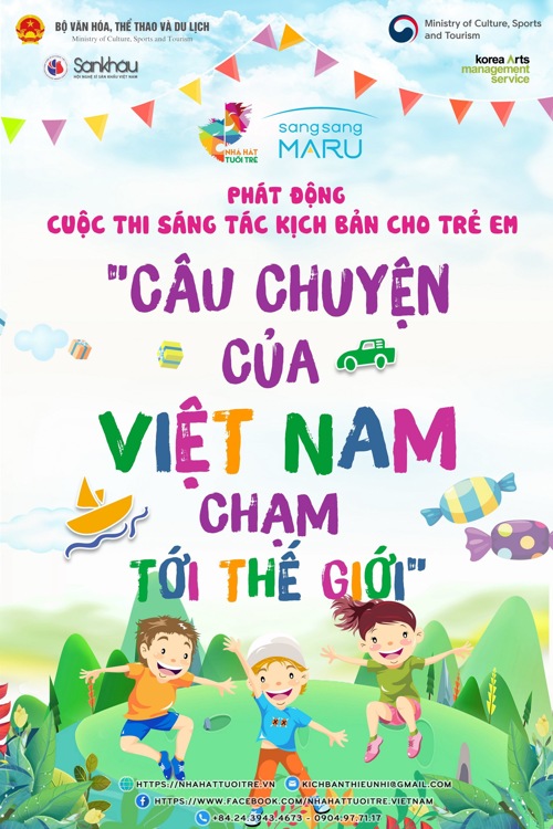 phat dong cuoc thi sang tac kich ban san khau cho tre em hinh 2