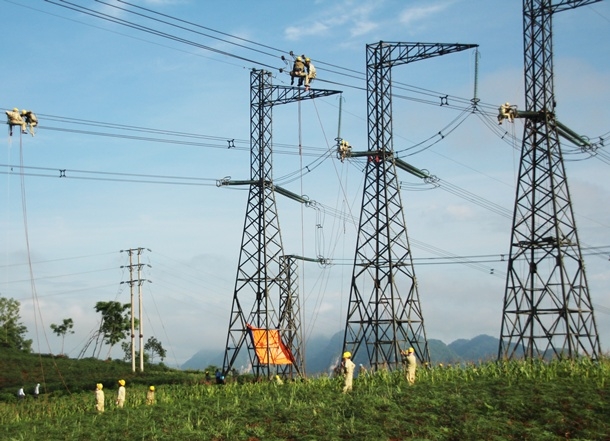 hoan thanh va dong dien du an duong day 500 kv mach 3 tu quang trach den pho noi trong thang 6 2024 hinh 1