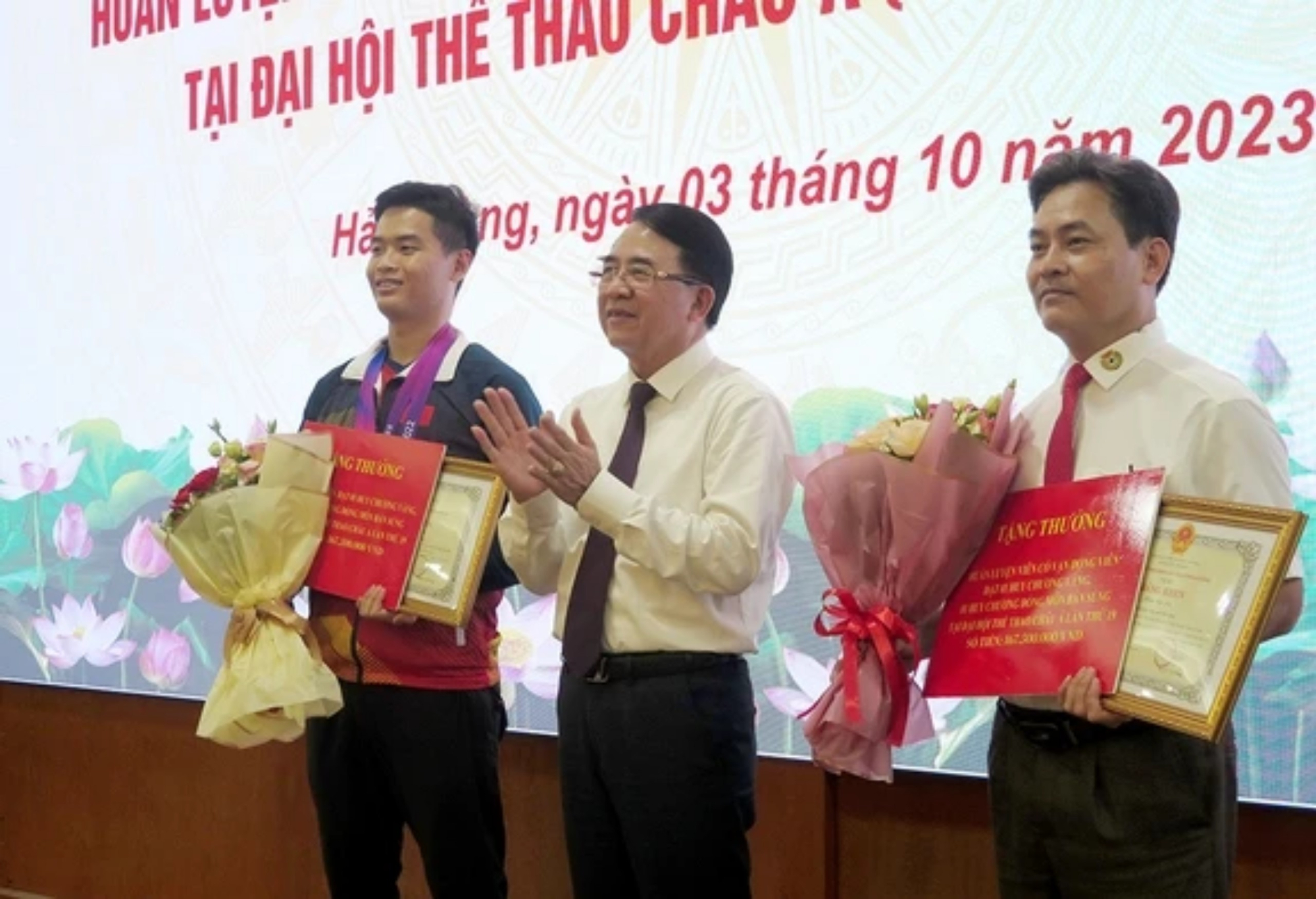 pham quang huy dung dau danh sach bau chon van dong vien the thao tieu bieu hai phong 2023 hinh 2