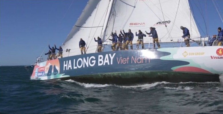 doan dua thuyen buom lung danh the gioi clipper race sap ghe tham vinh ha long hinh 1