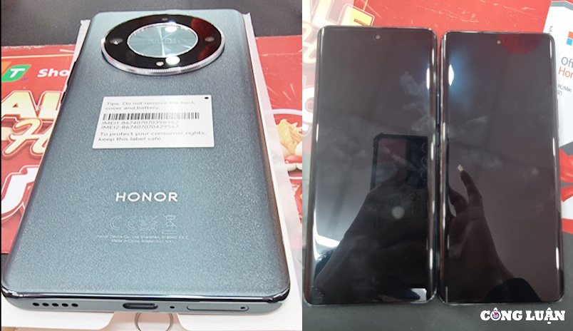 honor x9b  dat chuan 5 sao chong va dap tu sgs thuy si hinh 1