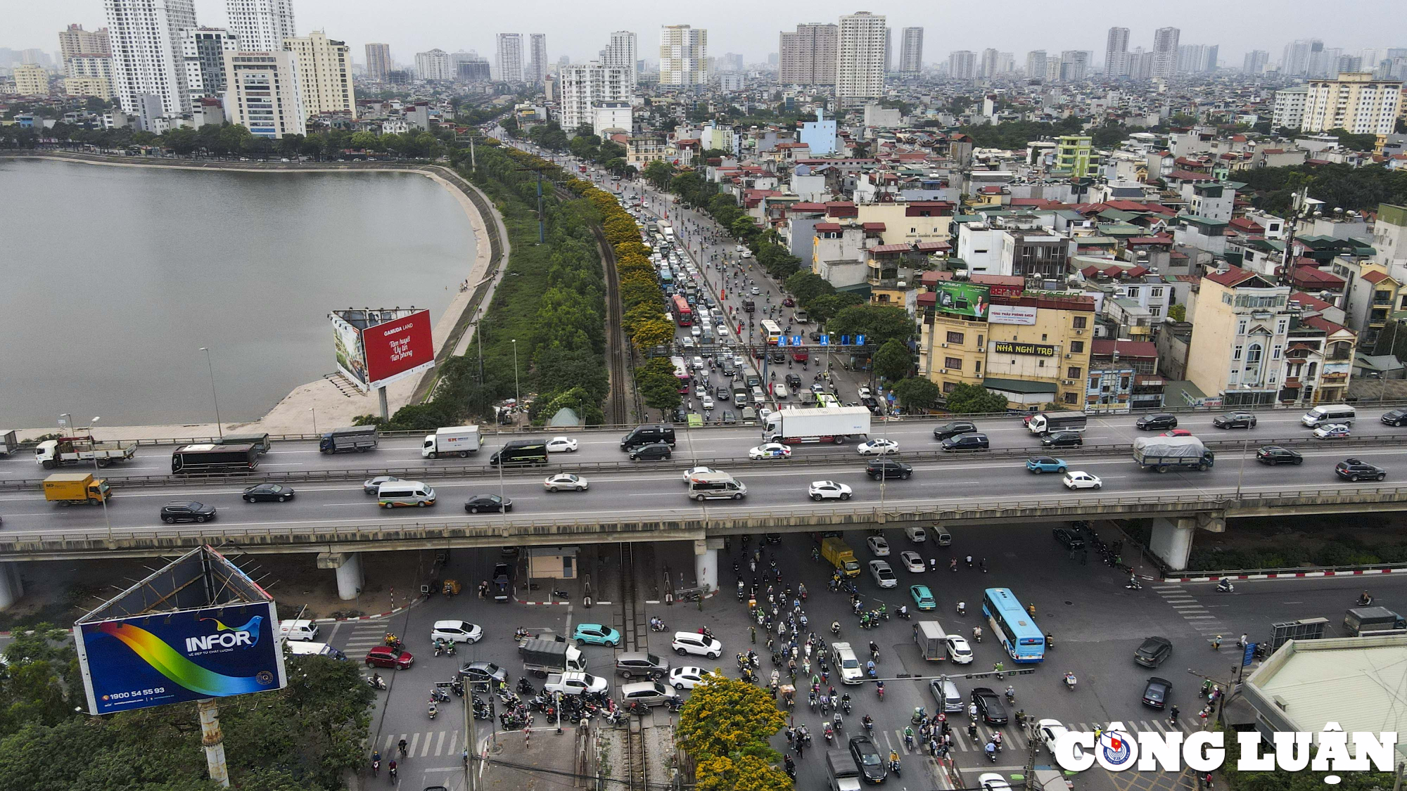 ha noi len phuong an phan luong cac truc duong cua ngo trong dip tet hinh 1