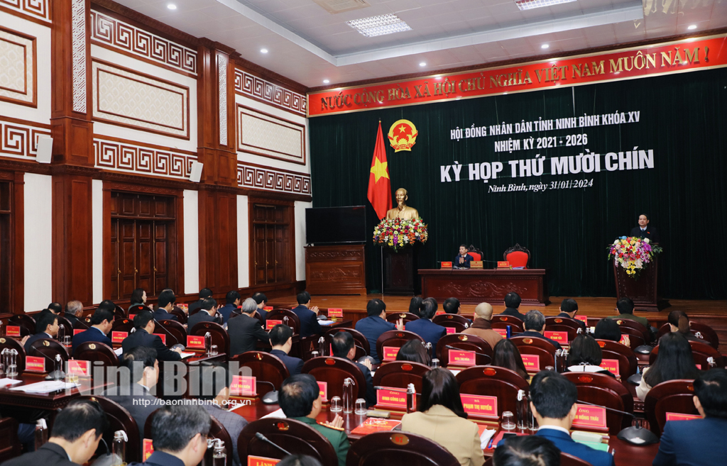 ky hop thu 19 hdnd tinh ninh binh khoa xv thong qua 10 du thao nghi quyet hinh 1