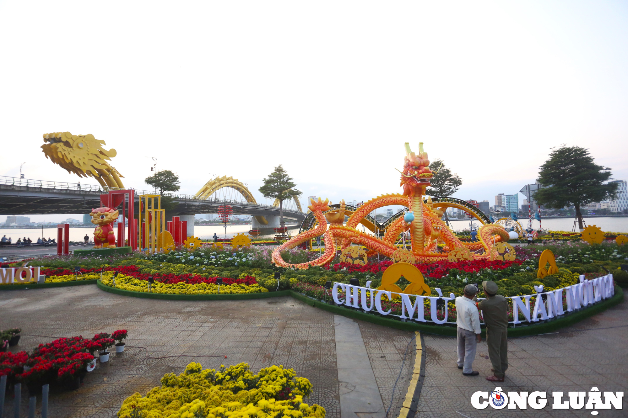 muon kieu linh vat rong doc la tren duong pho da nang hinh 1