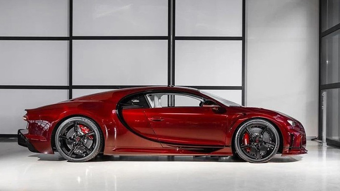 Ngắm nhìn siêu phẩm Bugatti Chiron Super Sport Red Dragon