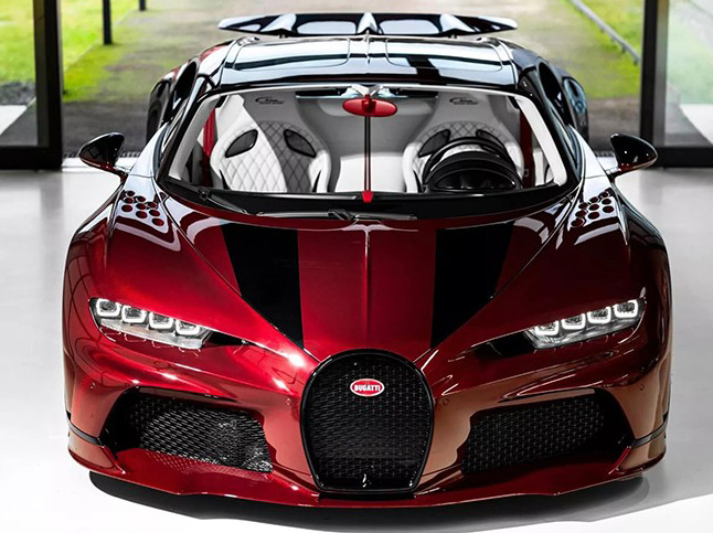Ngắm nhìn siêu phẩm Bugatti Chiron Super Sport Red Dragon