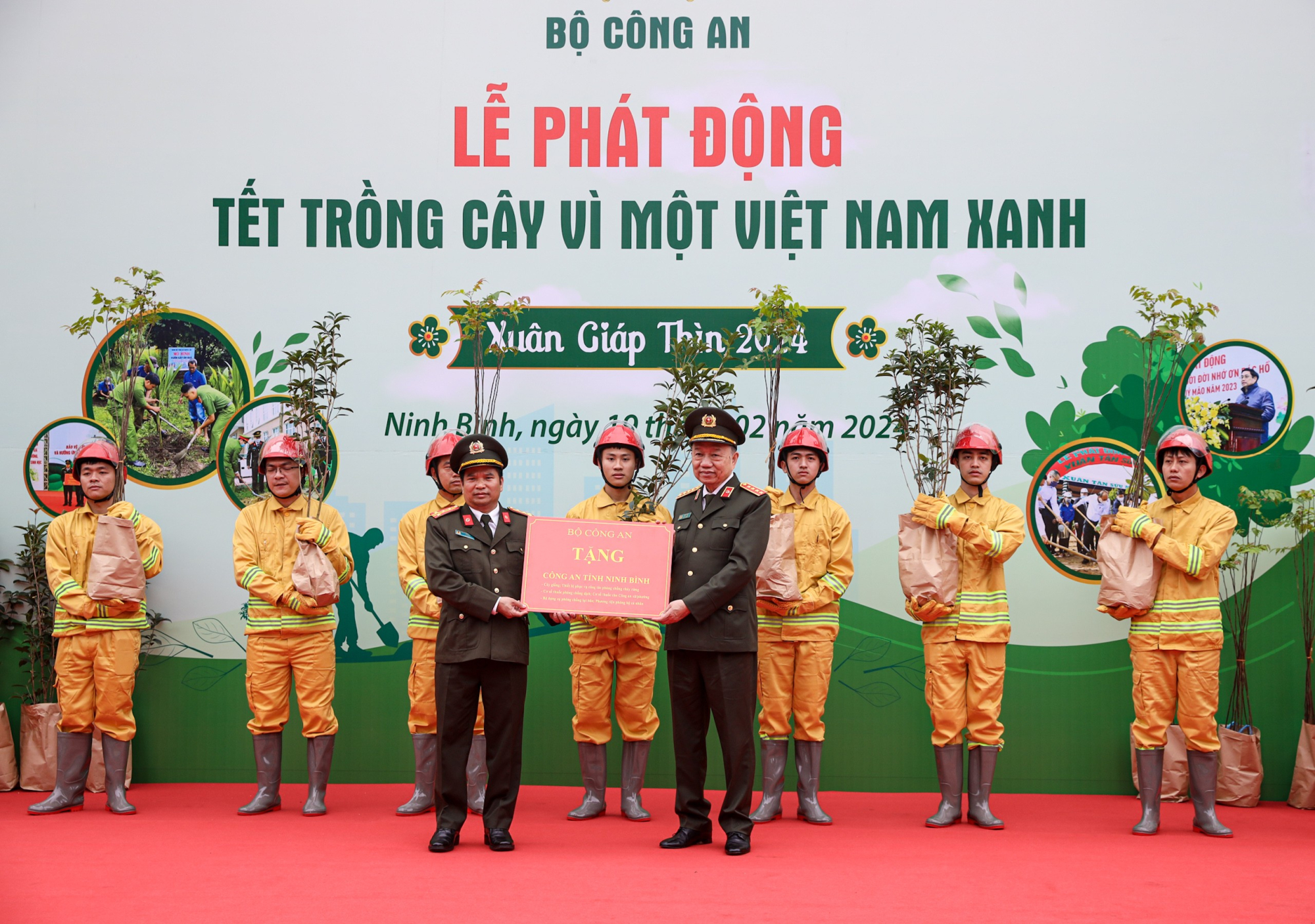 bo cong an phat dong tet trong cay nam 2024  vi mot viet nam xanh tai ninh binh hinh 3