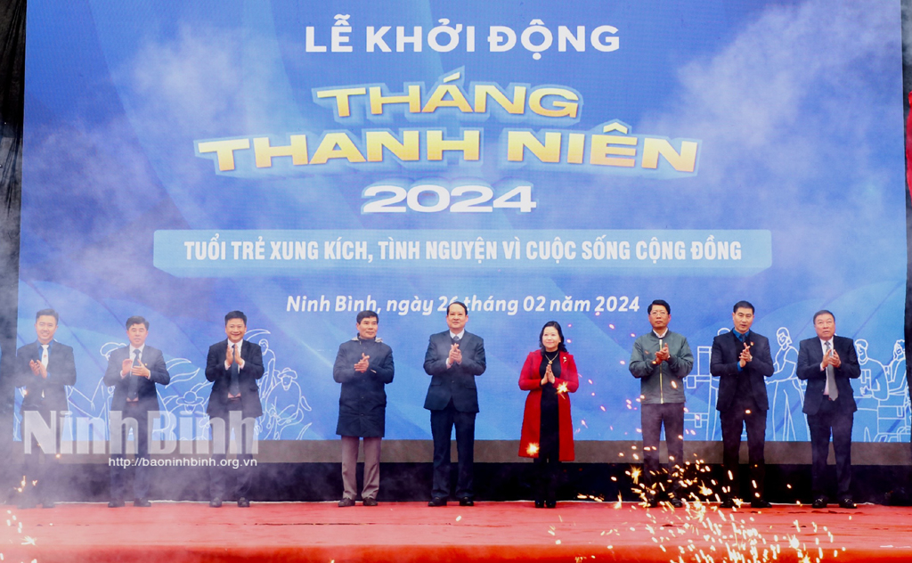 ninh binh khoi dong thang thanh nien 2024 tinh nguyen vi cong dong hinh 1