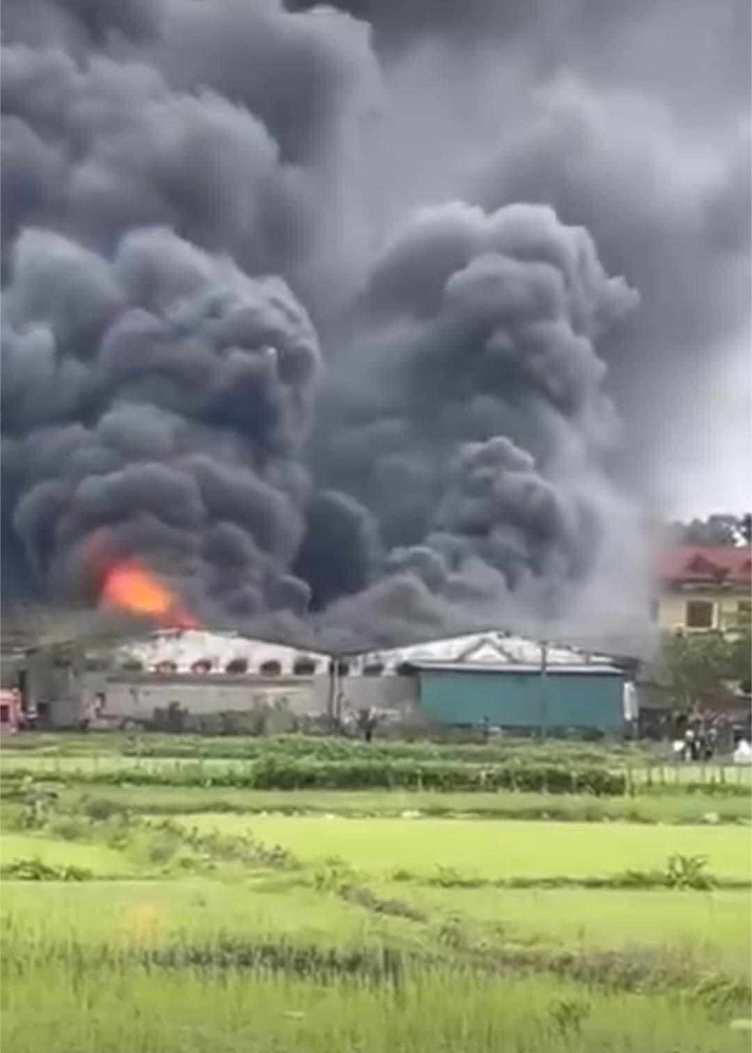 chay lon kho xuong o bac ninh hinh 1