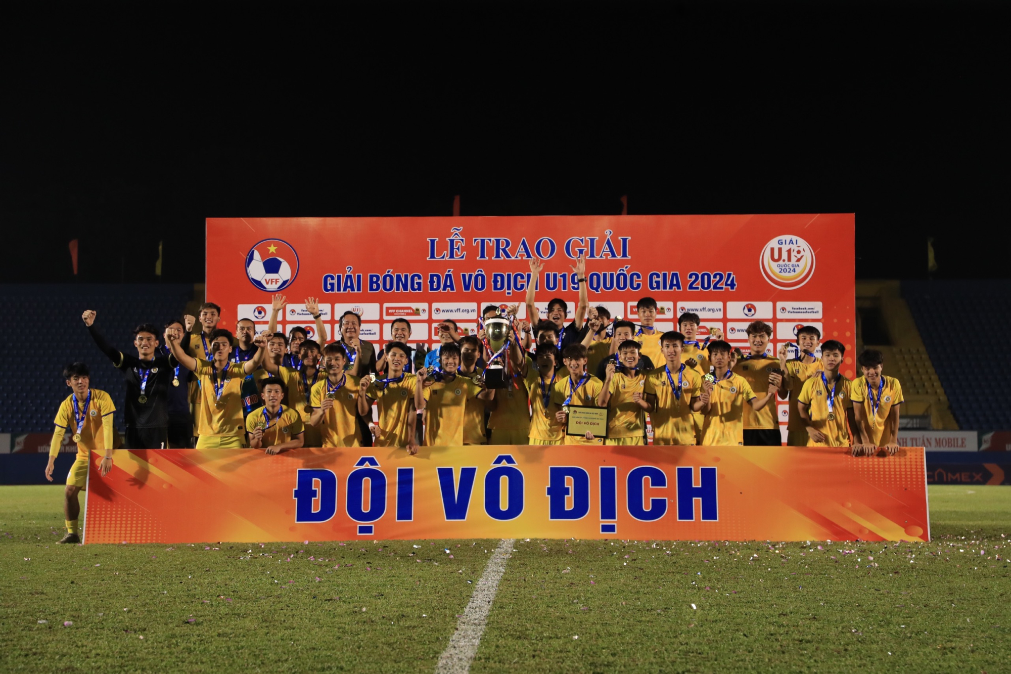 chuc vo dich u19 quoc gia lan thu 7 khang dinh suc manh dao tao tre cua ha noi fc hinh 1