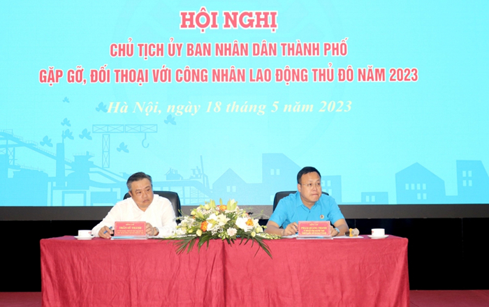 lanh dao thanh pho ha noi se gap go doi thoai voi khoang 200 cong nhan hinh 1