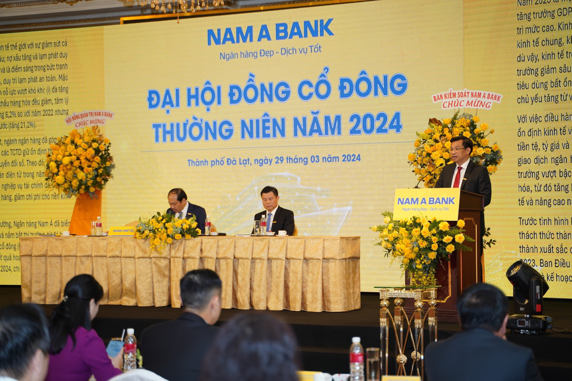 nam a bank to chuc thanh cong dai hoi dong co dong thuong nien nam 2024 voi nhung quyet sach chien luoc hinh 2