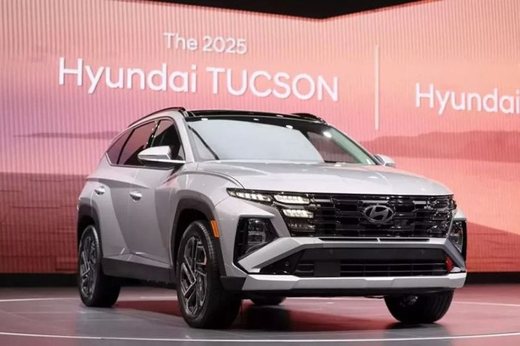 Hyundai Tucson 2025 lộ diện