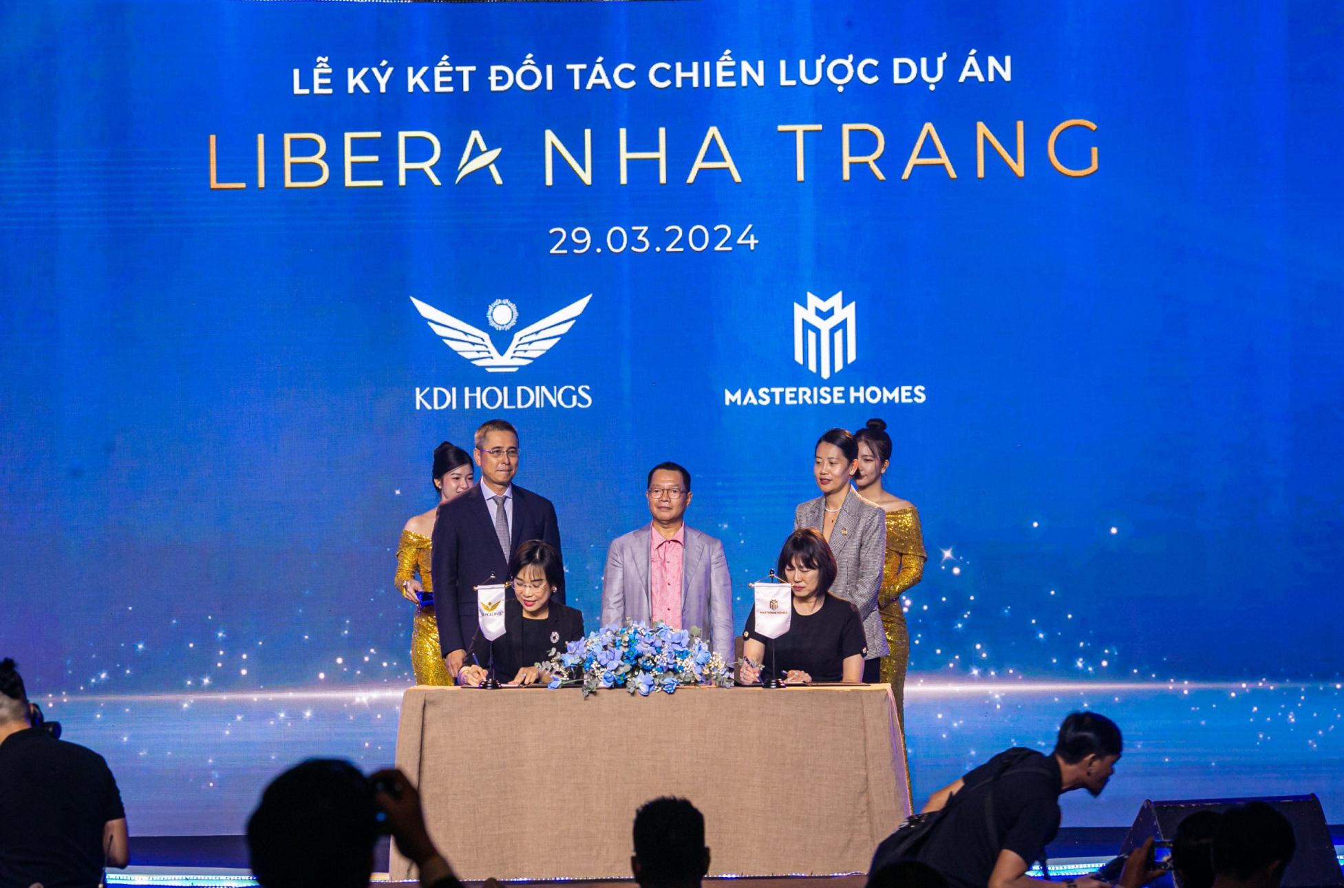 kdi holdings va masterise homes ky ket hop tac chien luoc phat trien du an libera nha trang hinh 1