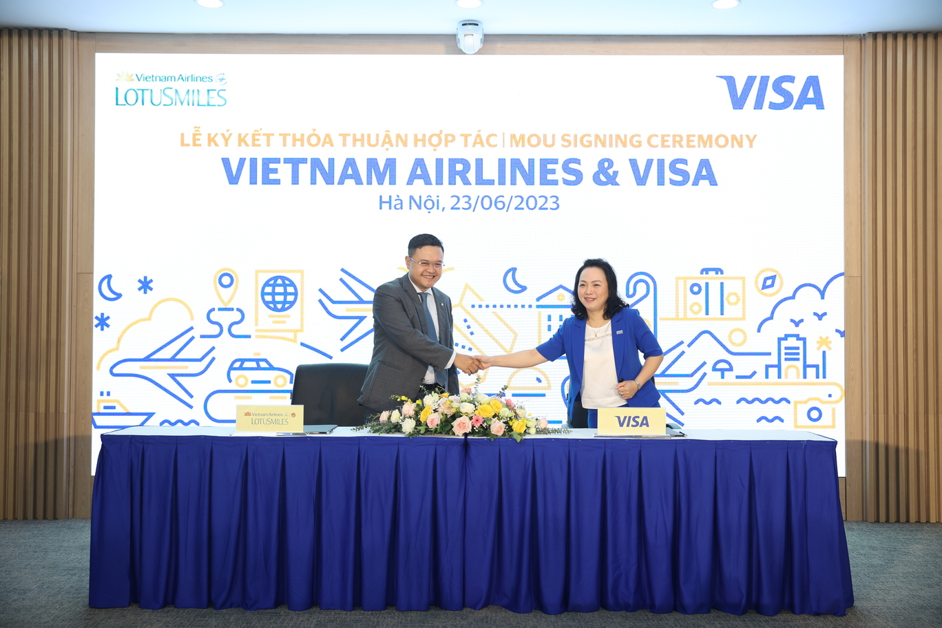vietnam airlines dong hanh cung visa trong olympic paris 2024 hinh 1