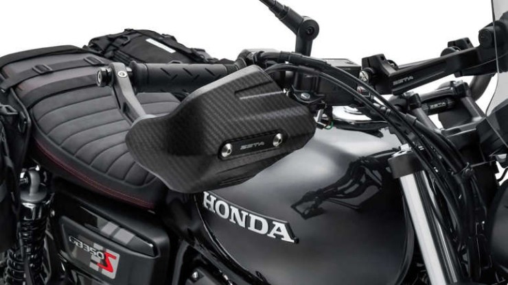 Cận cảnh chiếc xe cổ điển Honda CB350 RS Dirt Freak