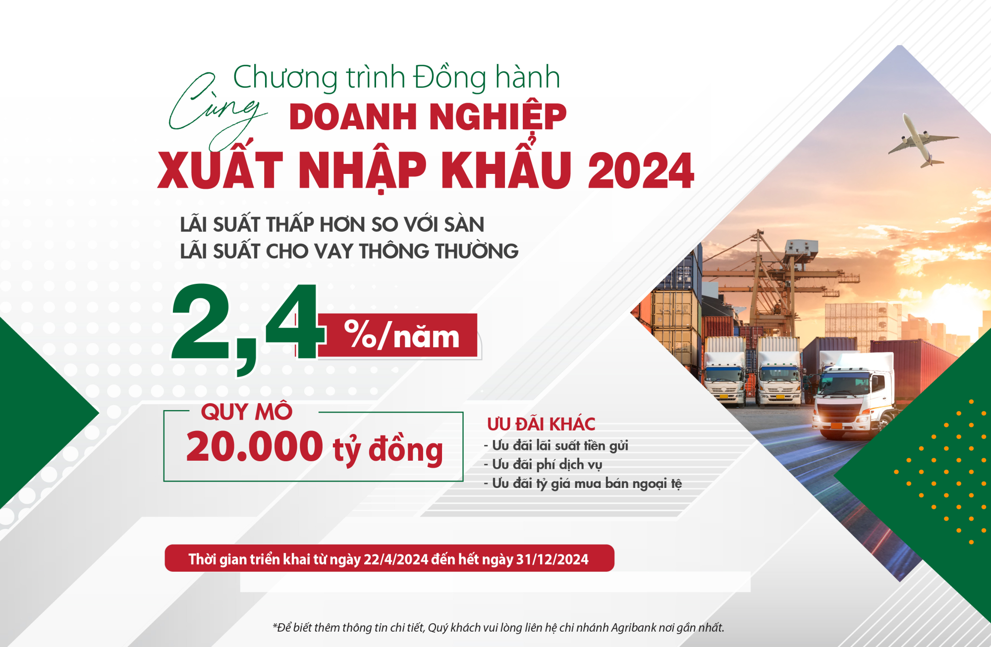 agribank dong hanh cung doanh nghiep xuat nhap khau nam 2024 hinh 1