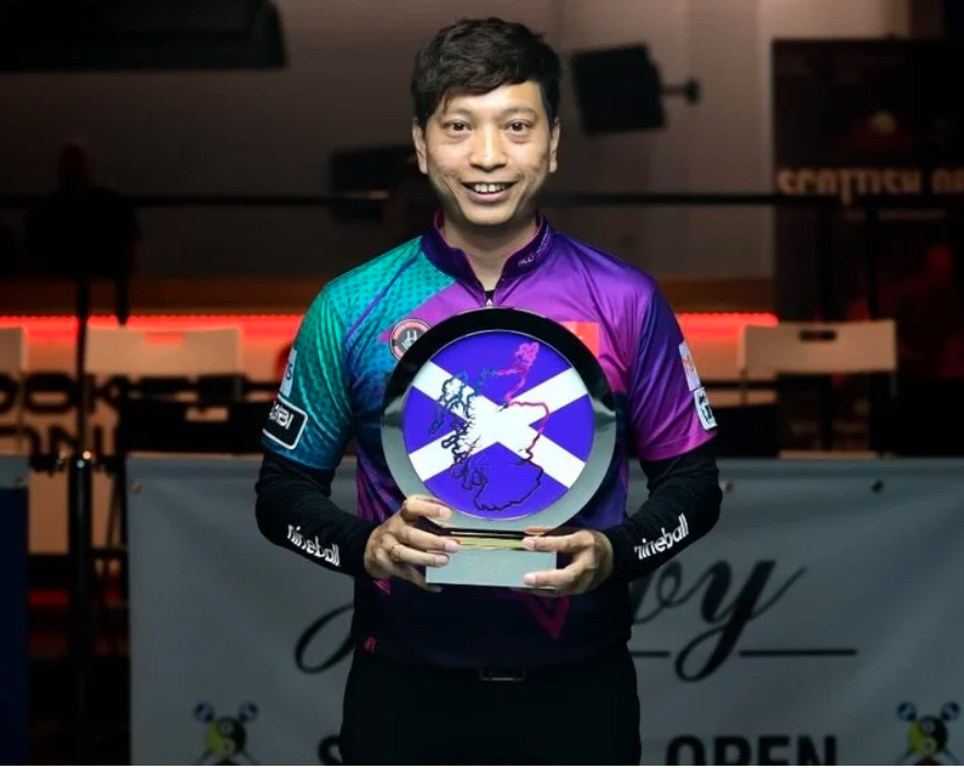 co thu duong quoc hoang vo dich giai billiards scottish open 2024 hinh 1