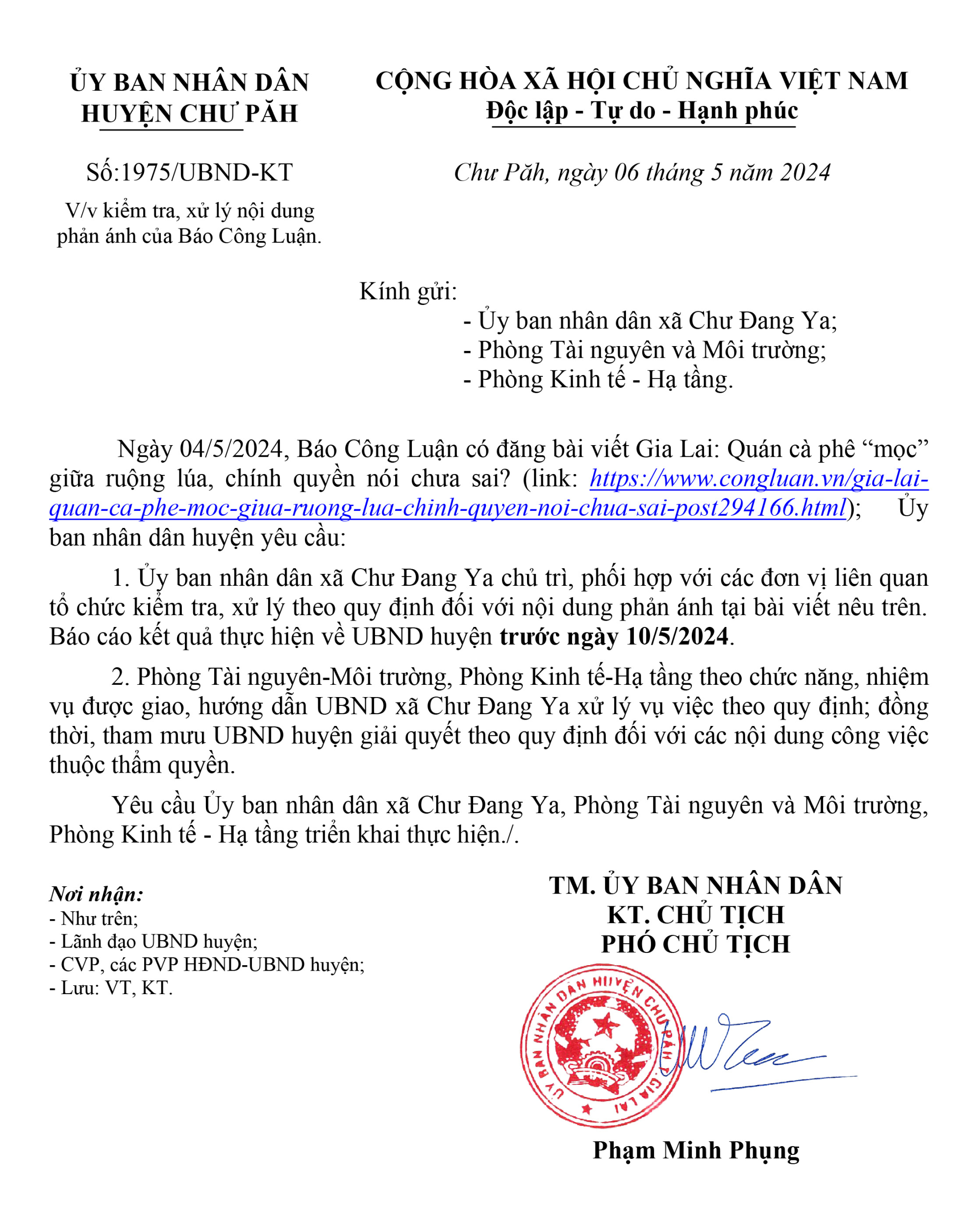 quan ca phe moc giua ruong ubnd huyen chu pah chi dao kiem tra xu ly hinh 2