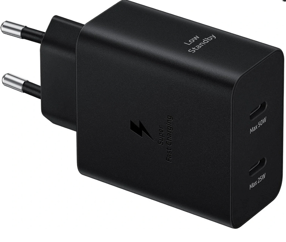 samsung ra mat cu sac 50w 2 cong usb type c hinh 1