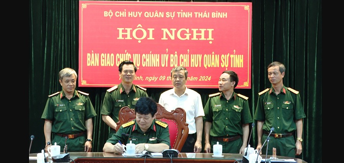 dai ta nguyen tien quang duoc bo nhiem giu chuc chinh uy bo chi huy quan su tinh thai binh hinh 1