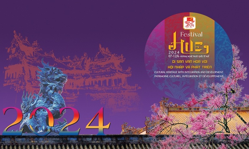 cong bo poster tuan le festival nghe thuat quoc te hue 2024 hinh 1