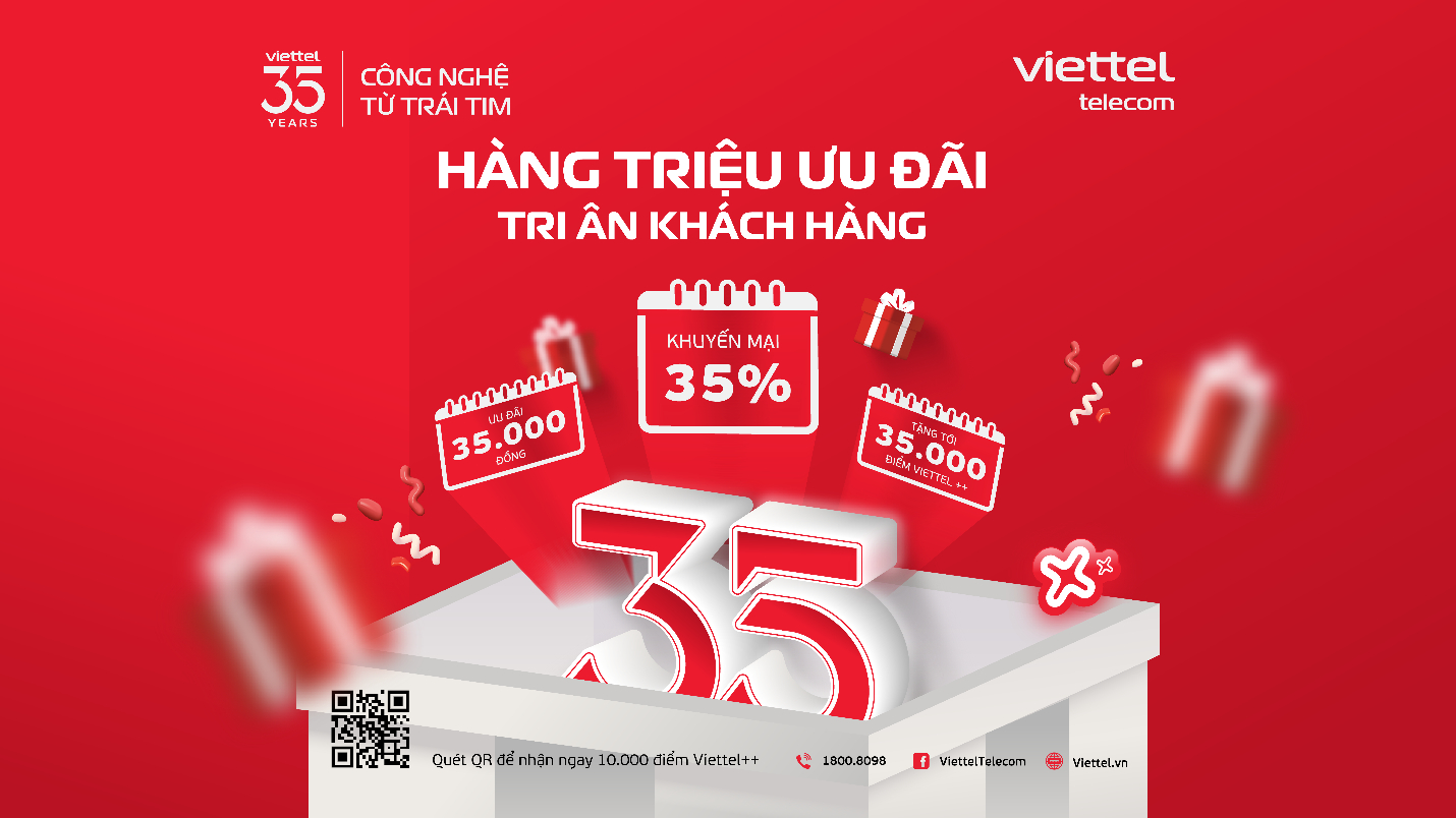 viettel tung loat uu dai vien thong nhan dip ky niem 35 nam thanh lap hinh 2