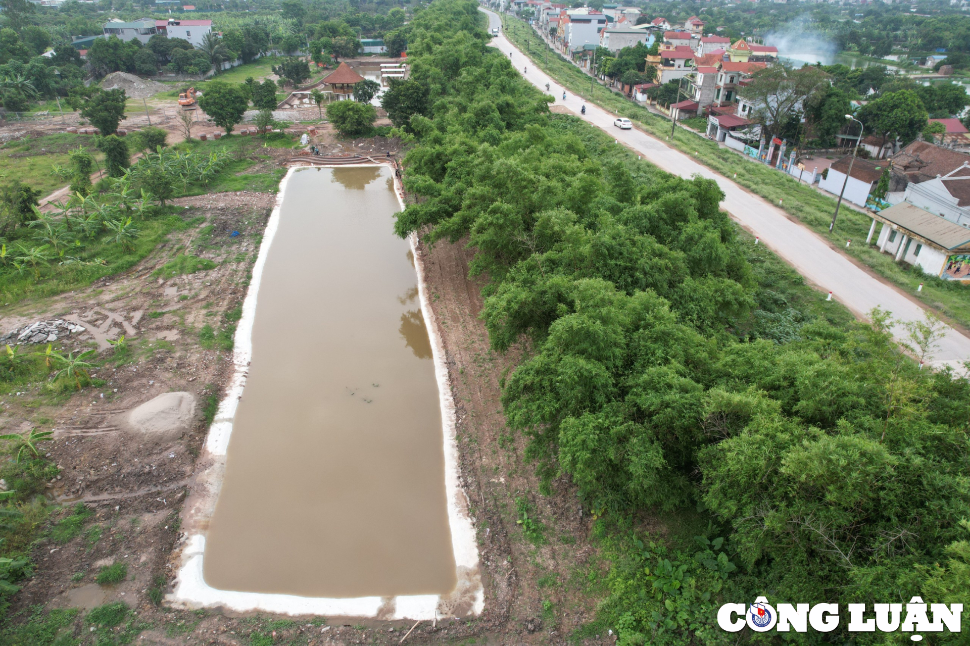 huyen thanh tri ha noi xuat hien du an xay dung co dau hieu trai phep tren dat nong nghiep hinh 1