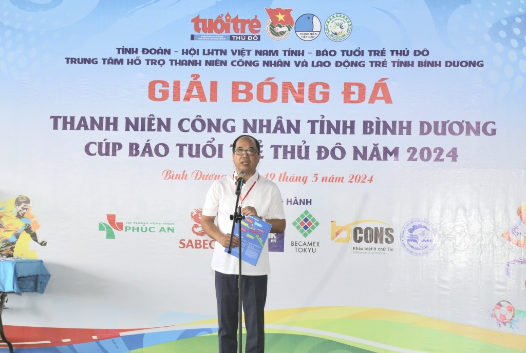 khai mac giai bong da nam thanh nien cong nhan tinh binh duong  cup bao tuoi tre thu do nam 2024 hinh 7