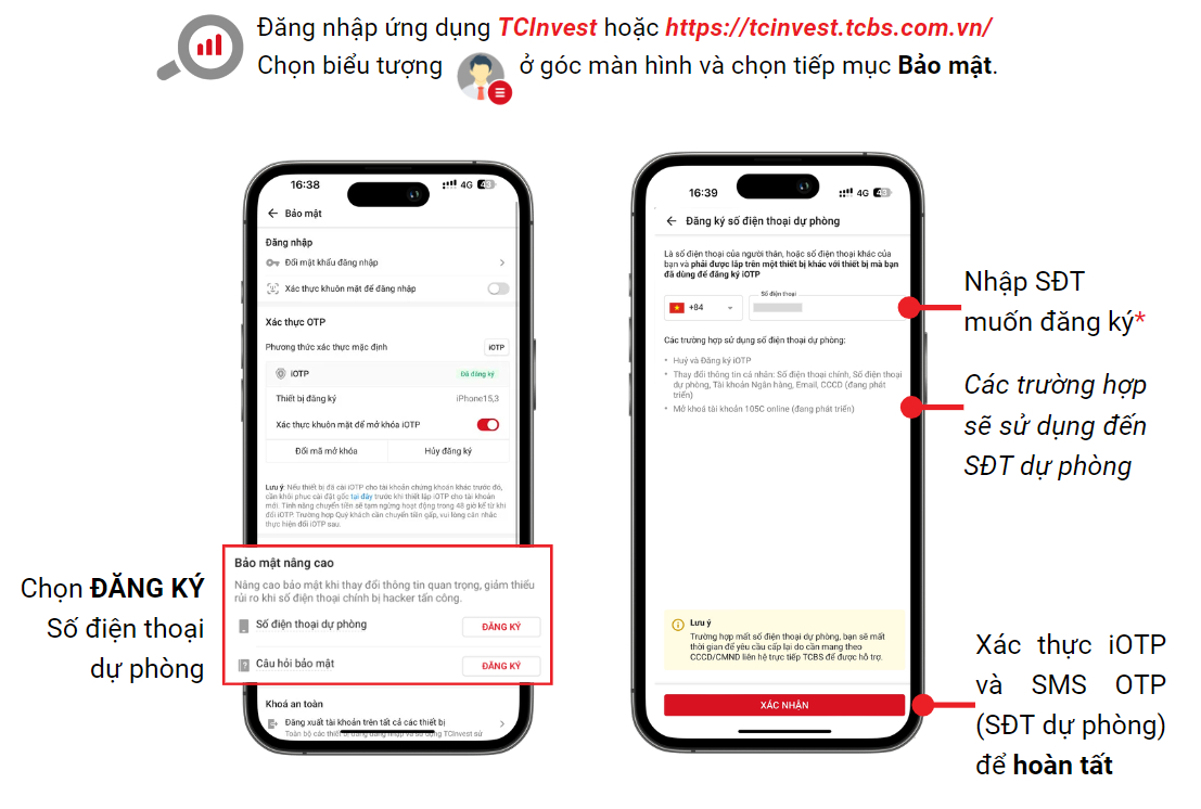 tcbs tang cuong bao mat tai khoan va an toan giao dich hinh 6