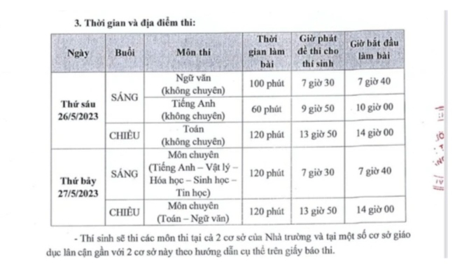 gan 4000 thi sinh bat dau ky thi tuyen sinh lop 10 dau tien tai tp hcm hinh 1