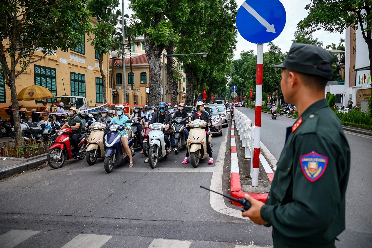 ha noi xu ly gan 3000 truong hop vi pham trat tu an toan giao thong hinh 1