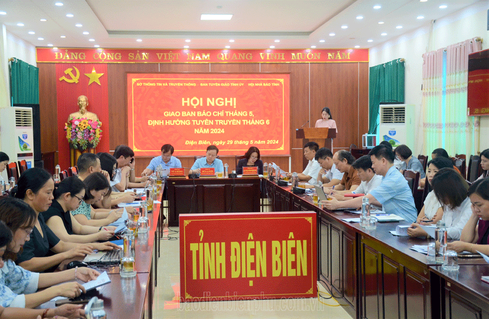 dien bien giao ban bao chi thang 5 dinh huong tuyen truyen thang 6 nam 2024 hinh 1