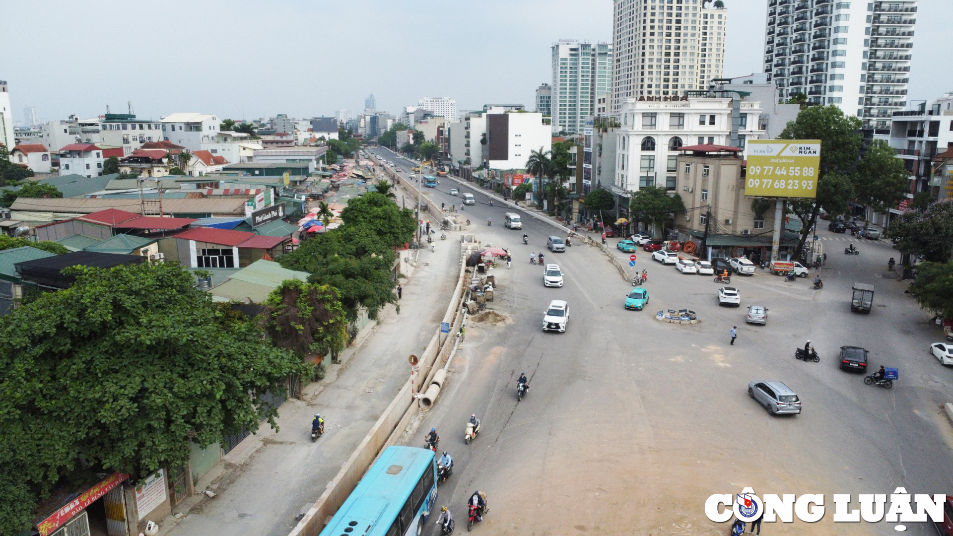 ha noi to chuc lai giao thong tren tuyen duong au co xuan dieu quan tay ho hinh 1