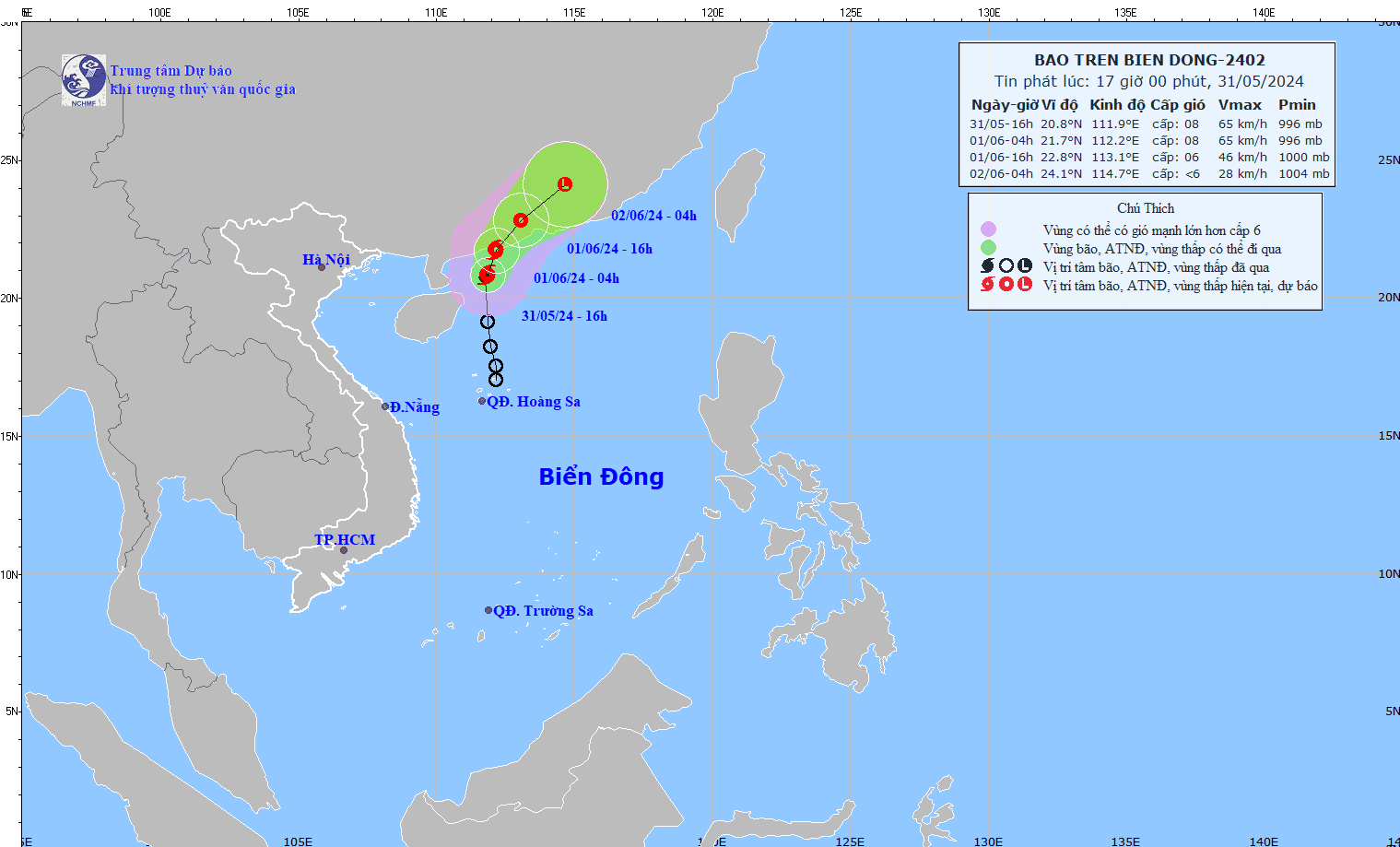 duong di cua con bao dau tien tren bien dong co ten goi la maliksi hinh 1