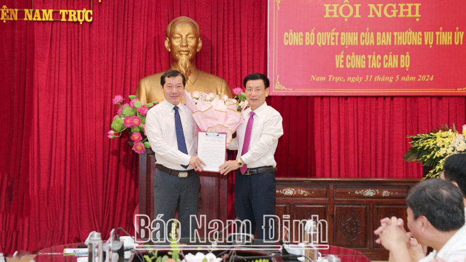 nam dinh dieu dong bo nhiem nhieu vi tri can bo chu chot hinh 1