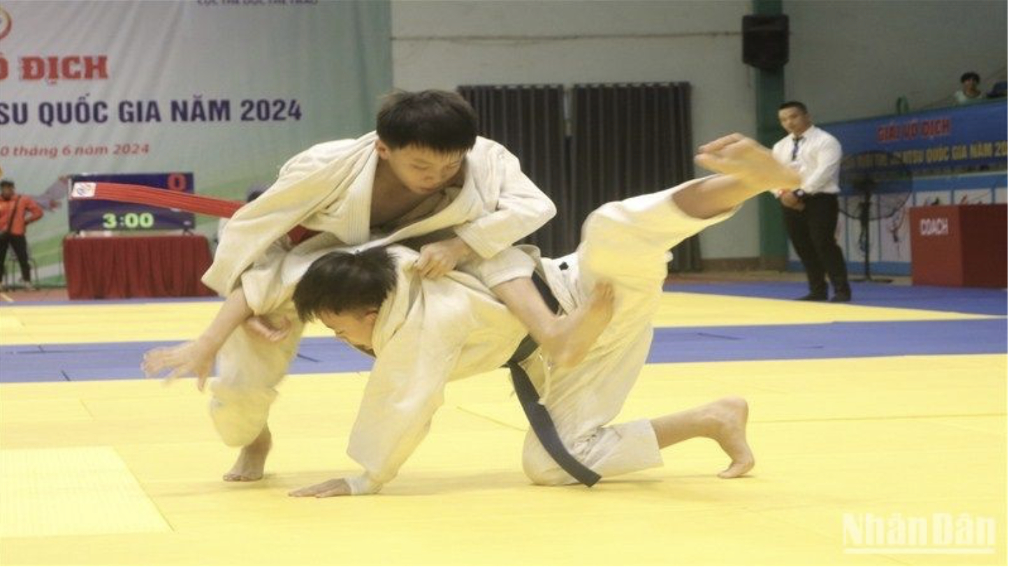 hon 250 van dong vien tham gia giai vo dich jujitsu tre quoc gia nam 2024 hinh 1