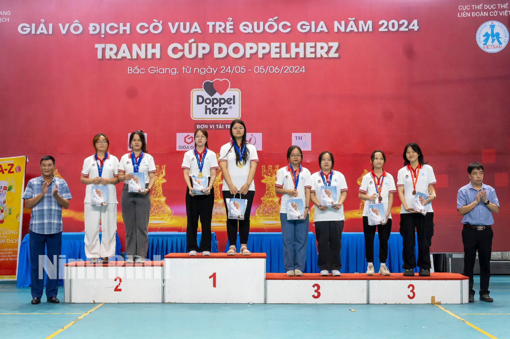 ninh binh dat 24 huy chuong tai giai vo dich co vua tre quoc gia 2024 hinh 1