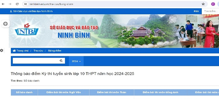 ninh binh truoc 17h ngay 14 6 se thong bao diem thi tuyen sinh lop 10 nam hoc 2024 2025 hinh 1