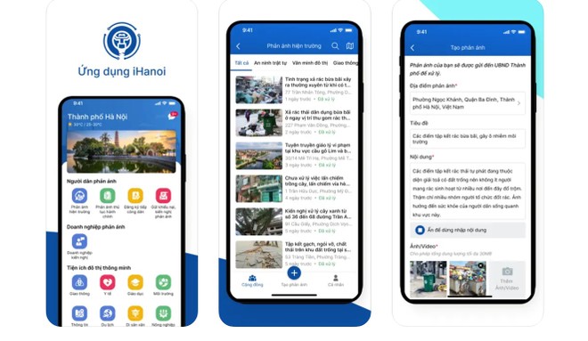 ha noi sap ra mat ung dung cong dan thu do so ihanoi hinh 1