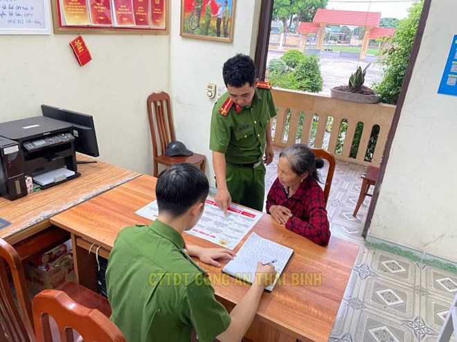 thai binh gia danh cong an yeu cau nguoi dan chuyen 100 trieu de chung minh su trong sach hinh 1