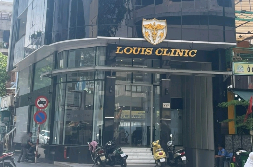 tp hcm phat hien louis clinic quang cao dich vu kham chua benh trai phep hinh 2