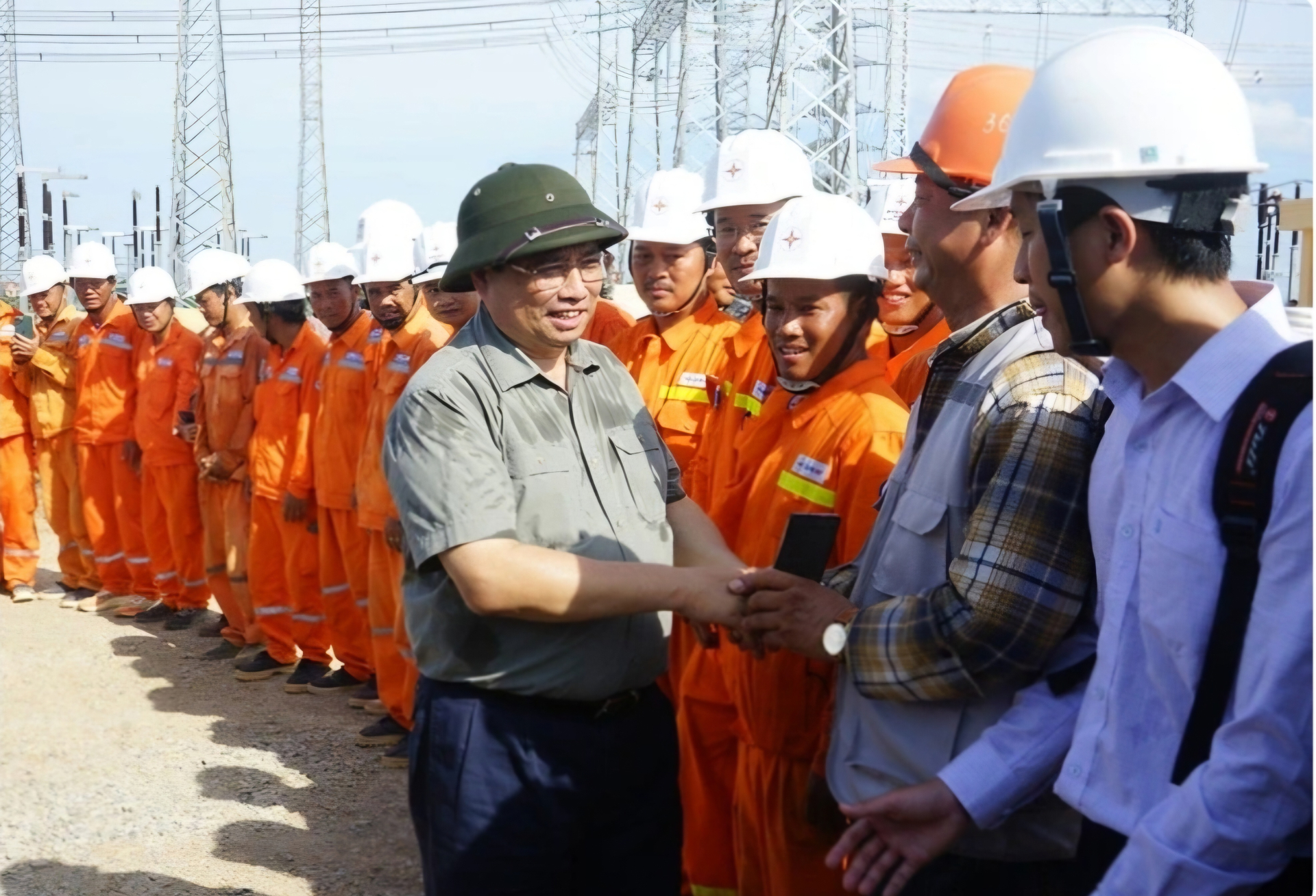 thu tuong pham minh chinh kiem tra don doc du an duong day 500 kv mach 3 hinh 1